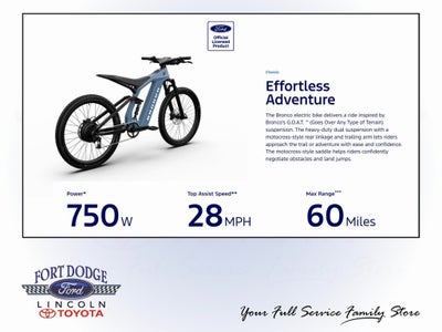 2025 Ford eBike Bronco Medium