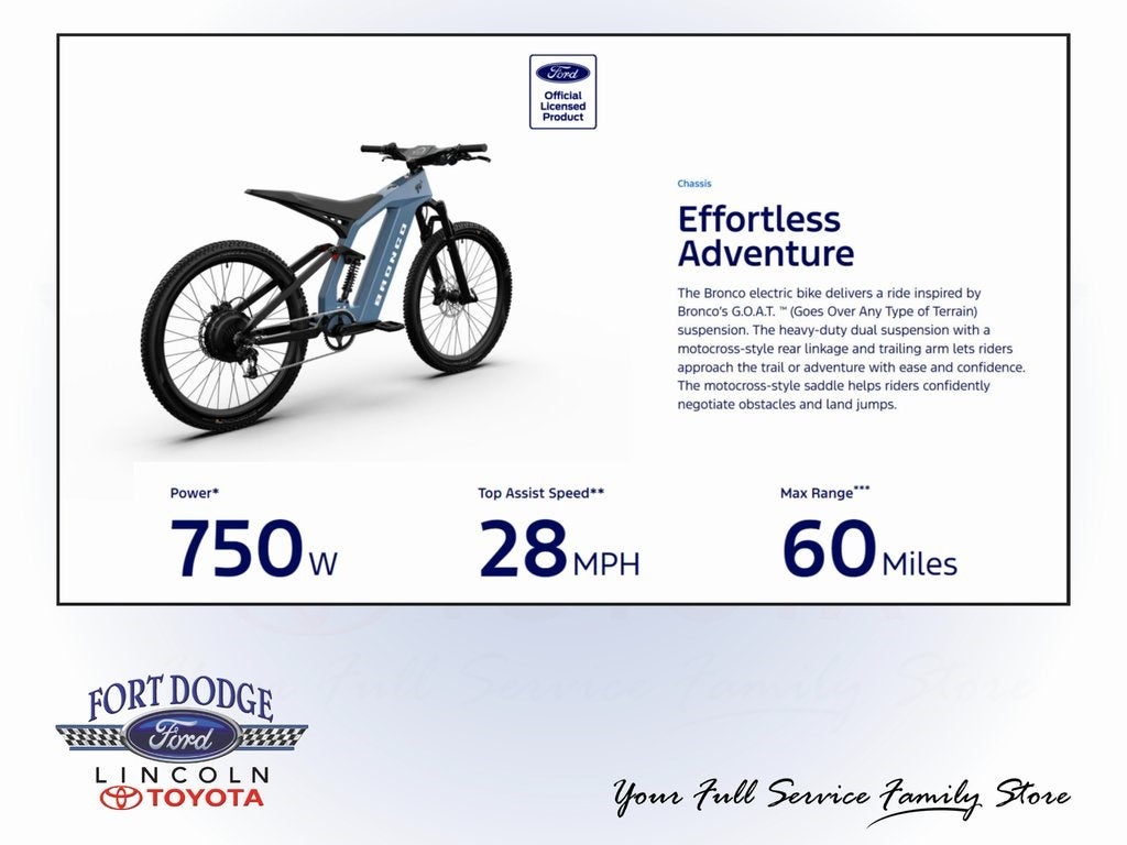 2025 Ford eBike Bronco Medium