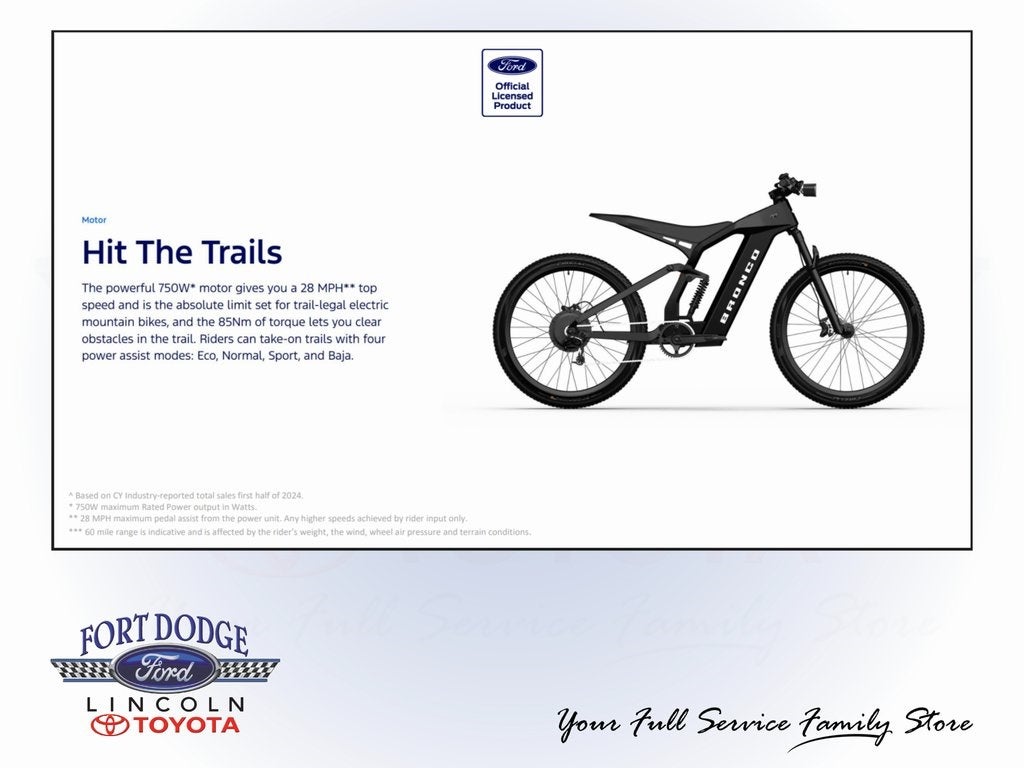 2025 Ford eBike Bronco Medium