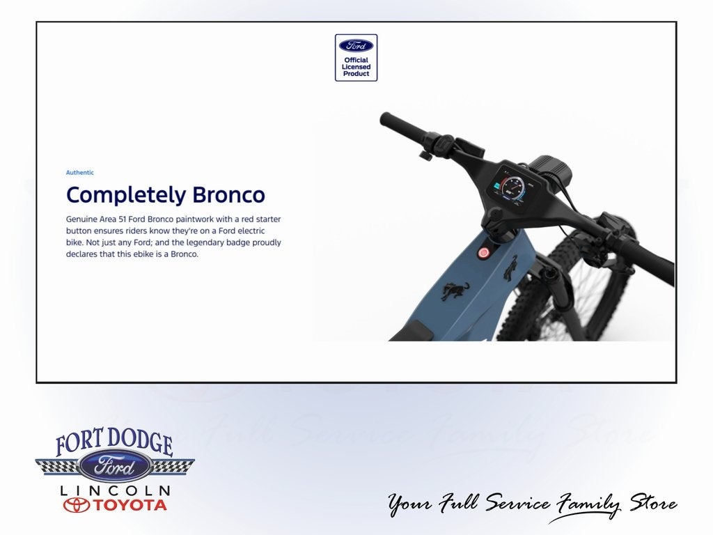 2025 Ford eBike Bronco Medium