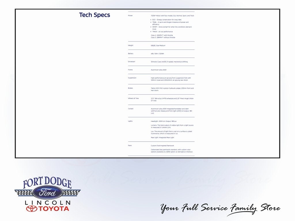 2024 Ford eBike Mustang 60th Anniversary Edition Medium